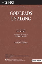 God Leads Us Along SATB choral sheet music cover